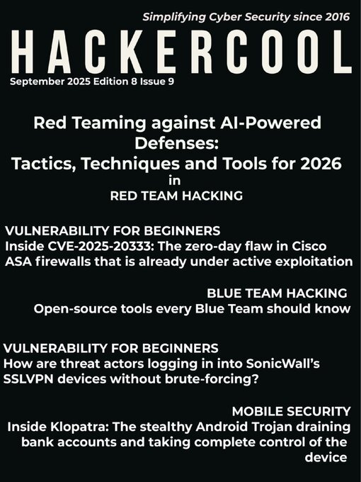 Title details for Hackercool Magazine by Hackercool Cybersecurity OPC Pvt Ltd - Available